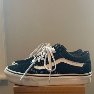 Vans Classic Black and White Sneakers